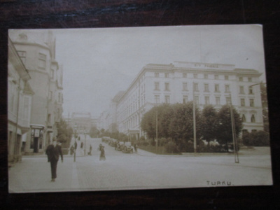 VANHA TURKU KORTTI RUOTSIIN 1922 (K12-104)