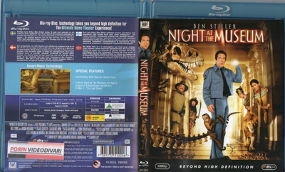 Night At The Museum Yö Museossa (6 245) k -FI- BLU-RAY nordi