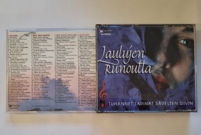 LAULUJEN RUNOUTTA  CD (VALITUT PALAT)