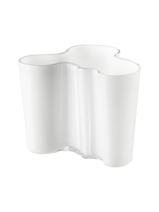 Iittala Aalto-maljakko 12cm , valkoinen