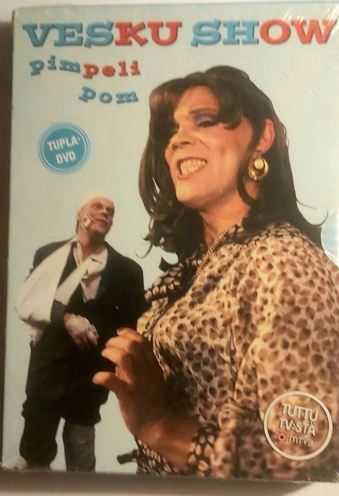 Vesku Show-Pimpeli Pom (Tupla DVD) Uudenveroinen (MUOVEISSA)