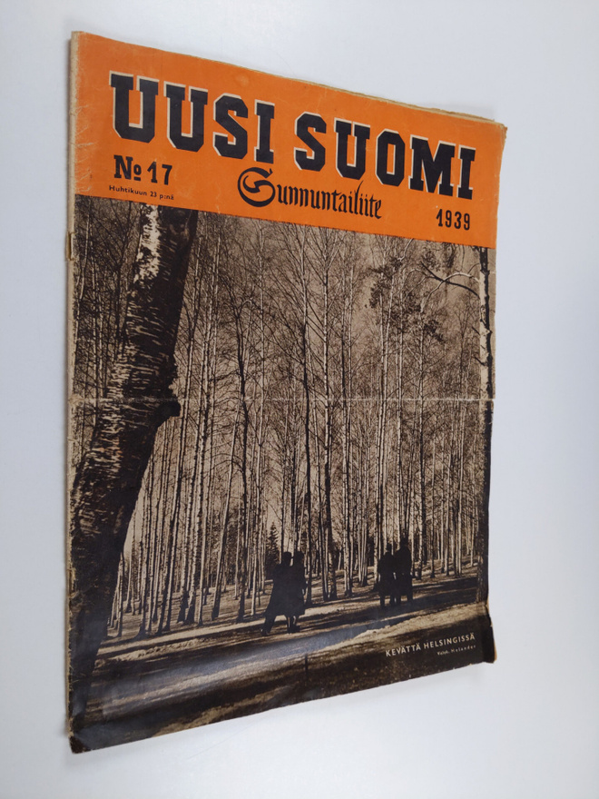 H. J. ym. (toim.) Viherjuuri : Uusi Suomi no: 17/1939 : s...