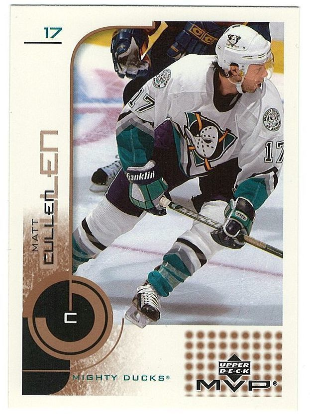 02-03 Upper Deck MVP #3 Matt Cullen