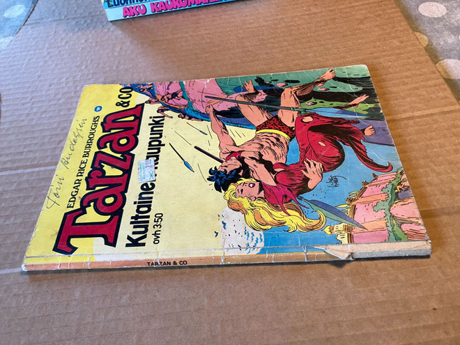 TARZAN KULTAINEN KAUPUNKI 1975