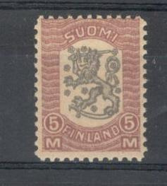 v. 1918 Vaasa 5 mk, postituore, LaPe 84