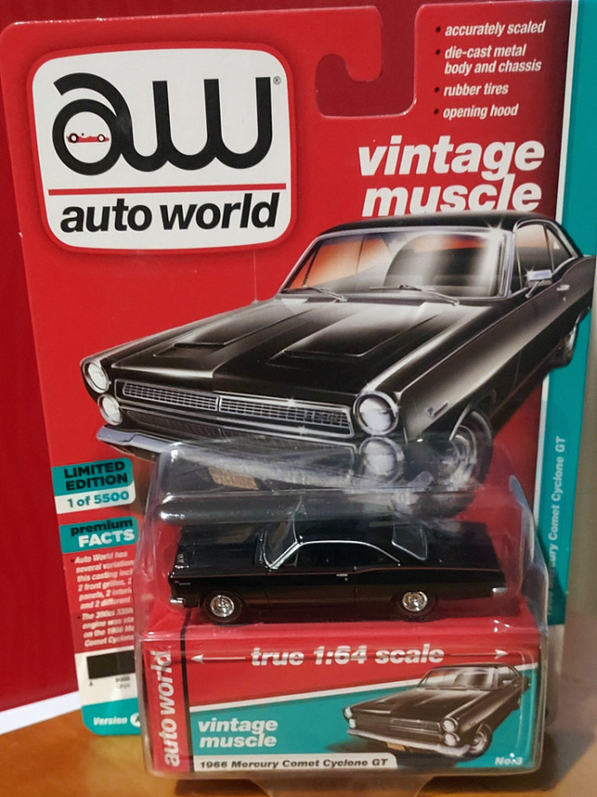 Auto World -  1966 Mercury Comet Cyclone GT