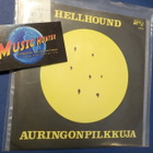 HELLHOUND - AURINGONPILKKUJA / HUNNINGOLLA M-/M- 7'' SINGLE - pikkukuva 1
