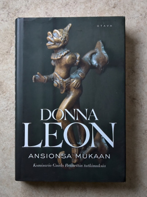 Donna Leon: Ansionsa mukaan, sid.
