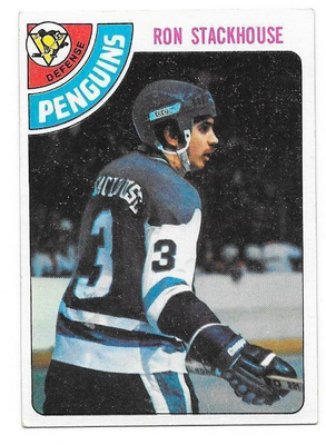 1978-79 Topps #72 Ron Stackhouse Pittsburgh Penguins