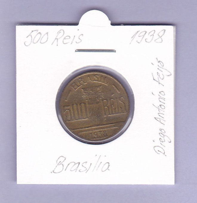 Brasilia 500 Reis v.1938 KM#540