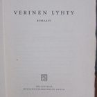 Jalmari Finne: Verinen lyhty, Otava 1928. 267 s. - pikkukuva 4