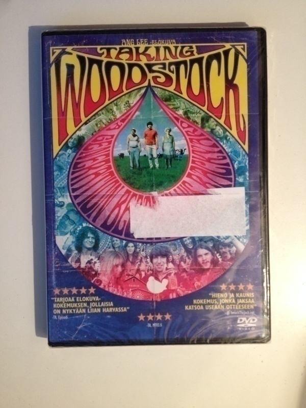 Taking Woodstock (DVD) Ang Lee (2009) UUSI!