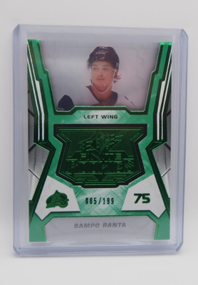2021-22 SPX Finite rookies Green Sampo Ranta /199