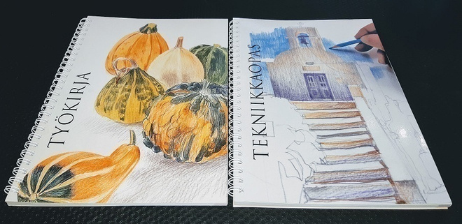 Piirustustaito : tekniikkaopas/työkirja