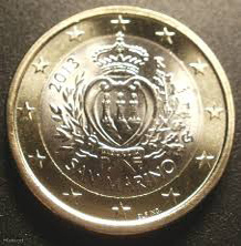 San Marino 1 € 2013 UNC