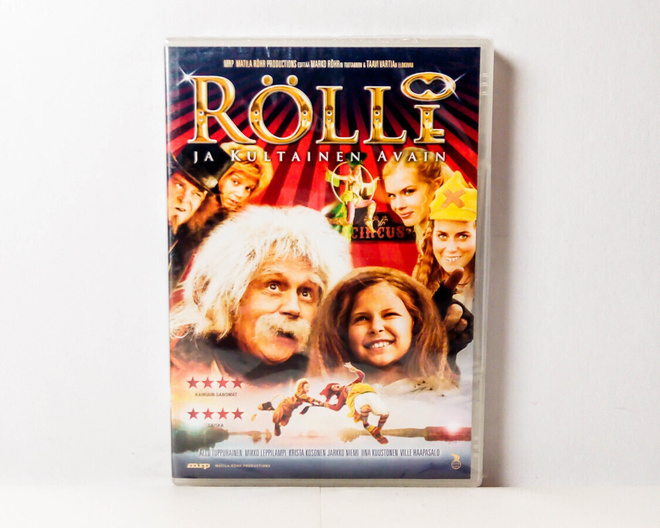UUSI Rölli Ja Kultainen Avain DVD