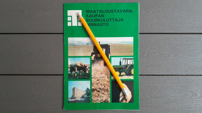 TUKO Maataloustavarakaupan Suurkuluttaja Hinnasto 1978