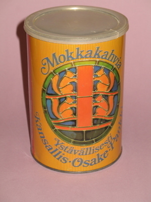 KANSALLIS-OSAKE-PANKKI: VANHA KAHVIPURKKI