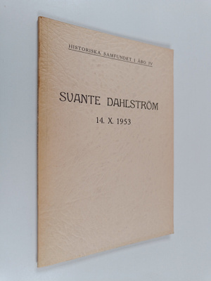 Svante Dahlström 14.X.1953