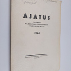Ajatus 26 : Suomen filosofisen yhdistyksen vuosikirja 1964 - pikkukuva 1