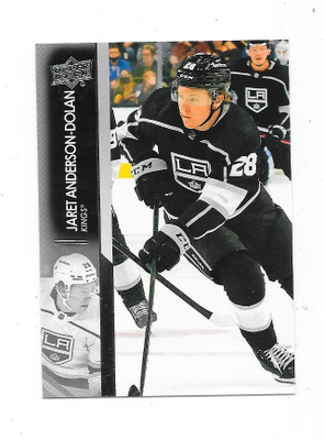 2021-22 Upper Deck #332 Jaret Anderson-Dolan , LA Kings