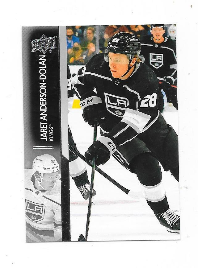 2021-22 Upper Deck #332 Jaret Anderson-Dolan , LA Kings