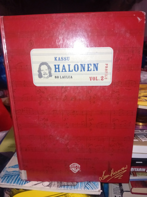 Nuottikirja : Kassu Halonen 80 laulua vol 2 ( SIS POSTIKULU)