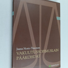 Jaana Norio-Timonen : Vakuutussopimuslain pääkohdat - pikkukuva 1
