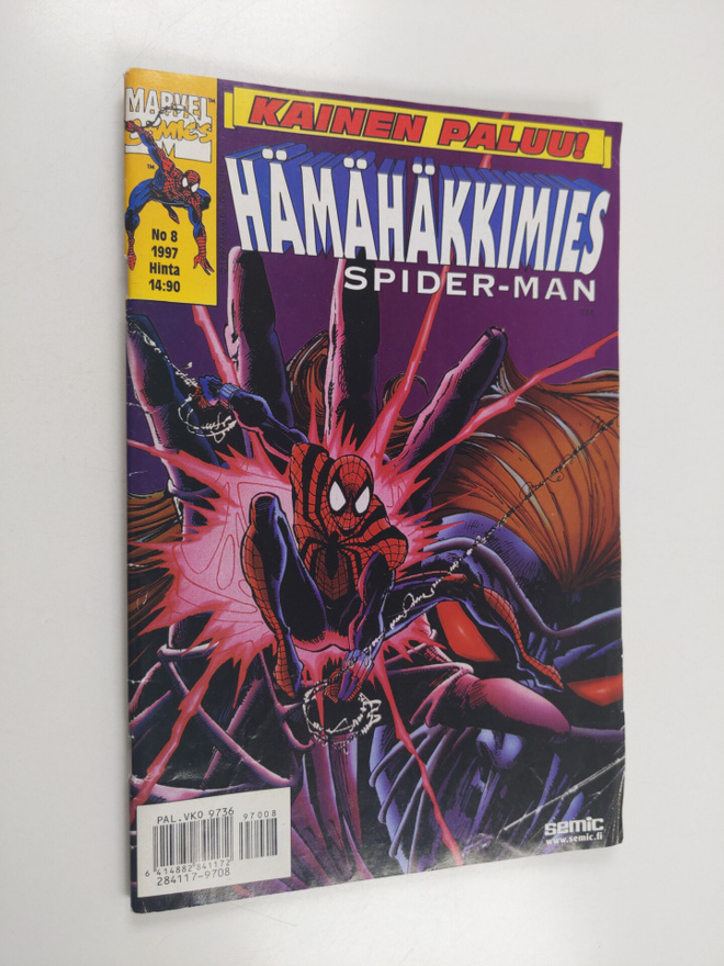 Hämähäkkimies - Spider-man 8/1997 : Kainen paluu!
