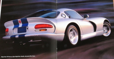 1998 Dodge Viper V10 PRESTIGE esite - 34 siv - KUIN UUSI
