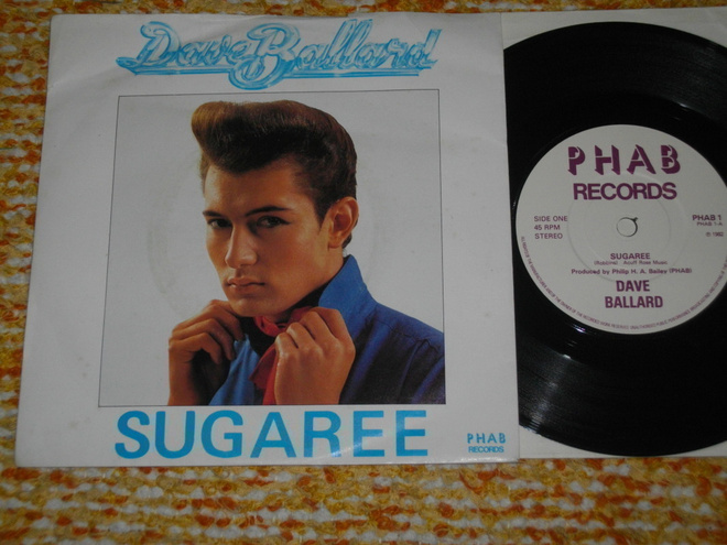 7" HANK BALLARD - Sugaree - single 1982 rockabilly EX