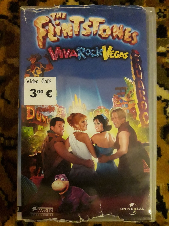 The Flintstones - Viva Rock Vegas (2000) VHS