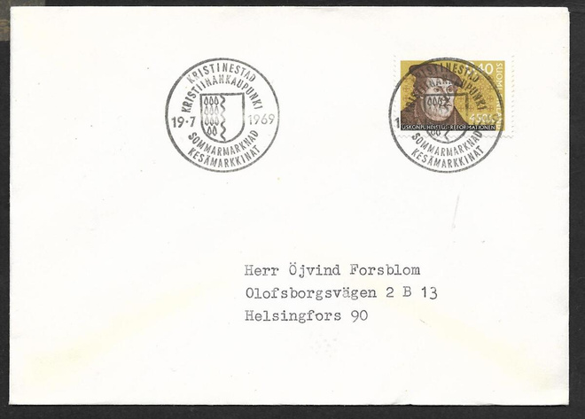 Kristinestad - Kesämarkkinat 19.7.1969