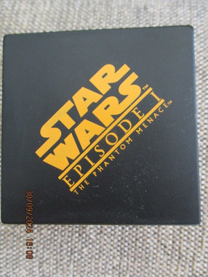 VINTAGE STAR WARS HOLOGRAPHIC CUBE - DARTH VADER & ANAKIN