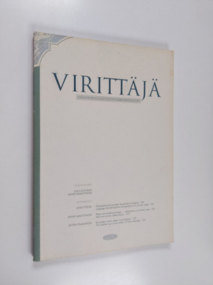 Virittäjä 4/1996