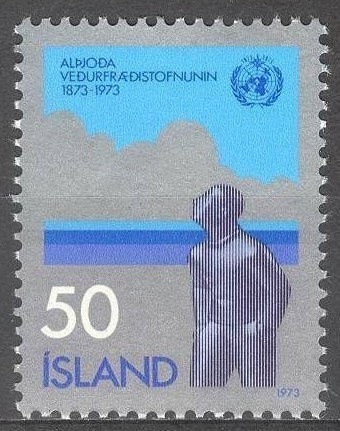 (SA0605) ICELAND, 1973 (Meteorological Cooperation). MNH**