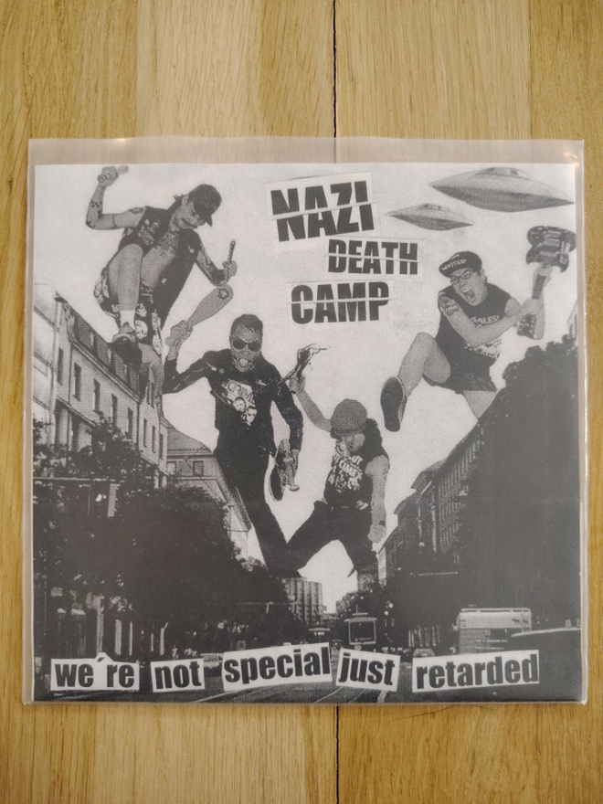 NAZI DEATH CAMP : We're not special.. - 7"ep RED