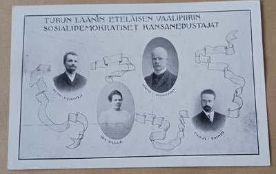 Turun läänin etel. vaalip. sosialidemokraattiset kansanedust