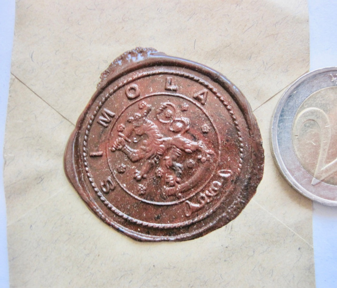 VANHA Vahasinetti Simola Postitoimisto 1920-l KOMEA
