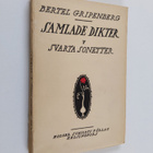 Bertel Gripenberg : Svarta sonetter - Samlade dikter 5 - pikkukuva 1