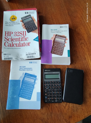 HP 32SII laskin
