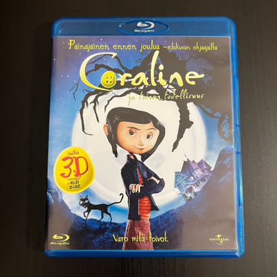 Coraline ja toinen todellisuus (Suomijulkaisu) - Blu-ray