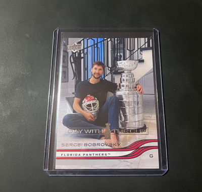 Sergei Bobrovsky Day with the cup
