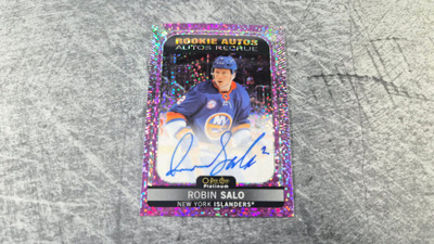 Robin Salo 2021-22 OPC Platinum Violet Pixels Auto