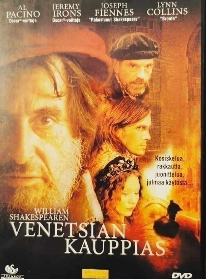 Venetsian Kauppias Dvd