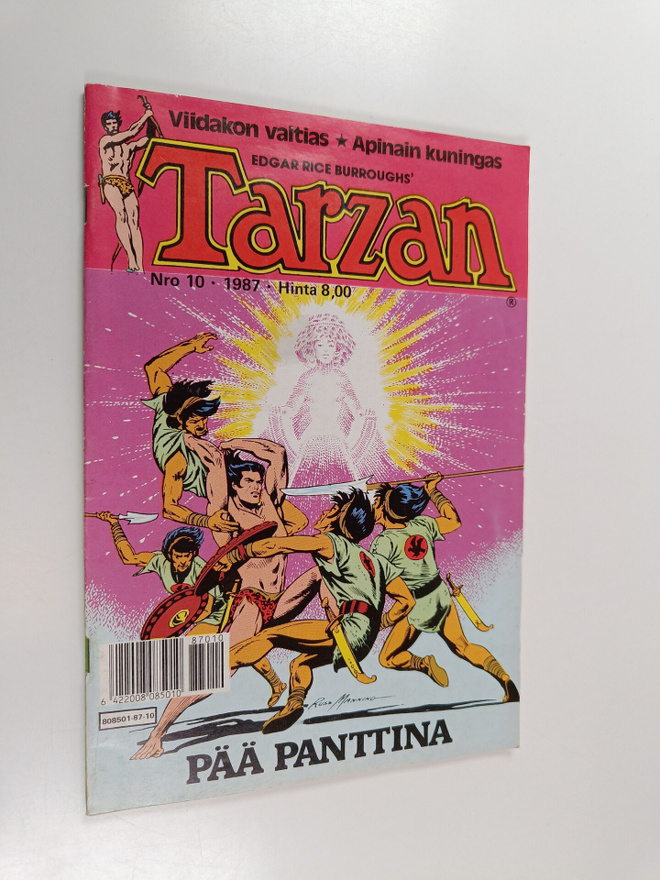 Tarzan 10/1987 : Pää panttina