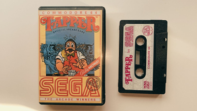 Commodore 64 Tapper kasettipeli