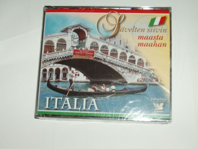 3 X CD Sävelten Siivin Maasta Maahan Italia (Uusi)