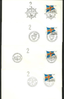 ÅLAND erikoisleimat erä 4 - 1988