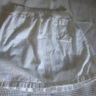 Hame 160 cm / 11 - 12 v / Benetton * valkoinen * puuvillaa * - pikkukuva 3